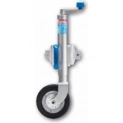 ARK 8" Jockey Wheel Heavy Duty Steel Rim with Swivel Bolt On/ Weld On Bracket