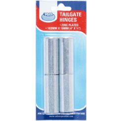 ARK Tail Gate Hinges 102mm X 19mm Zinc Plated Blister Pack of 2