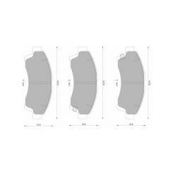 Bosch Brake Pads Front Set