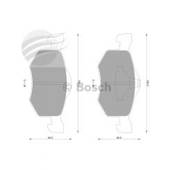 Bosch Brake Pads Front Set