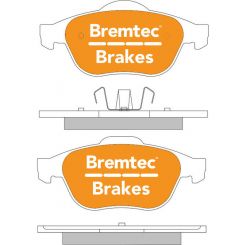 Bremtec Trade-Line Brake Pads Set Laguna Ii Kg0/1 50mm Clip