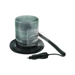 Britax LED Amber Beacon 10-30V 18Watt Clr Lens Mag 3 Strobe 1 Rotate