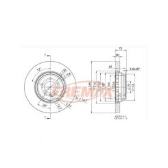 Fremax Brake Rotor (Single) Front