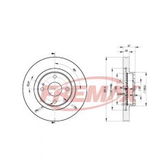 Fremax Brake Rotor (Pair) Front