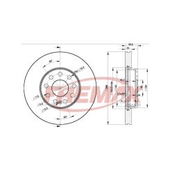 Fremax Brake Rotor (Pair) Front