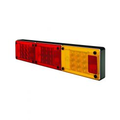 Hella Jumbo LED Triple Combo Lamp 12/24V Stop/Tail/Indicator 2M Lead