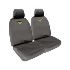 Hulk 4x4 HD Canvas Seat Covers Front For Isuzu D-Max Holden Colorado