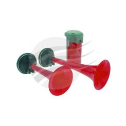 Jaylec Air Horn 12V Dual Trumpets 110Db Inc Relay Compressor & Brackets