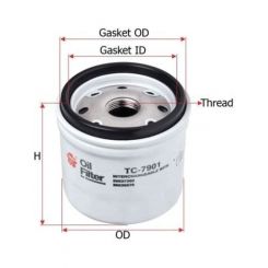 Sakura Transmission Oil Filter 29537268 A0002773095 P550606 Bt8460