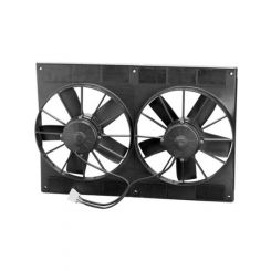 SPAL Automotive Fan Twin 11" Inc Shroud Dual SPAL Automotive 12V 4610M3/H 29.8 Amp