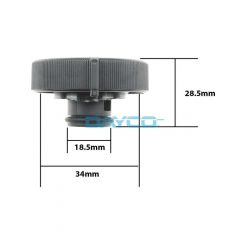 Dayco Coolant Expansion Recovery Tank Cap