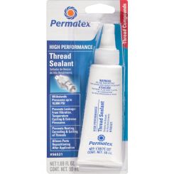 Permatex Thread Sealer - Thread Sealant - PTFE Base - 50 ml Tube - Each