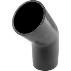 Turbosmart Silicone Hose Elbow 3.50" 45 Degree Black