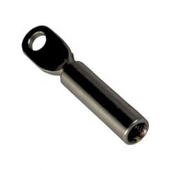 Turbosmart Clevis Suit IWG75 1/4 UNF thread 6.3mm Hole x 50mm