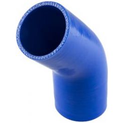 Turbosmart Silicone Hose Reducer Elbow 2.25"-2.50" 45 Degree Blue