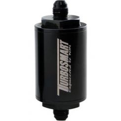 Turbosmart Fuel Pressure Regulator FPR Billet Fuel Filter 10um AN-6 Black