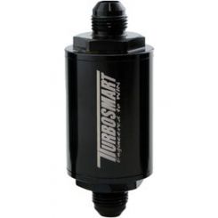 Turbosmart Fuel Pressure Regulator FPR Billet Fuel Filter 10um AN-8 Black