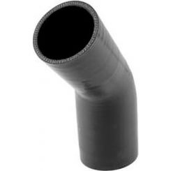 Turbosmart Silicone Hose Reducer Elbow 2.50"-3.00" 45 Degree Black