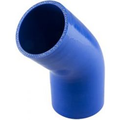 Turbosmart Silicone Hose Reducer Elbow 2.75"-3.00" 45 Degree Blue