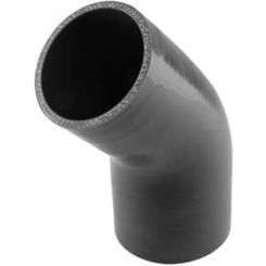 Turbosmart Silicone Hose Reducer Elbow 2.75"-3.00" 45 Degree Black