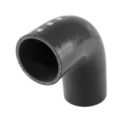 Turbosmart Silicone Hose Reducer Elbow 2.50"-2.75" 90 Degree Black