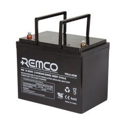 Remco 80.4Ah Deep Cycle AGM(Absorbent Glass) 12V Rechargeable Battery