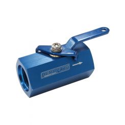 Aeroflow Shut Off Valve -10Orb Blue