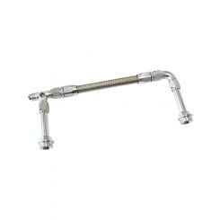 Aeroflow Carburettor Dual Inlet Rail -6An Silver