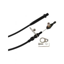 Aeroflow Kickdown Cable w/ Black Cover & Ends For GM TH350 Trans