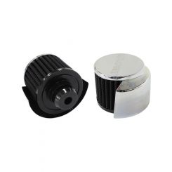 Aeroflow Push In Breather With Shield 1-1/2" 25mm Flange ID