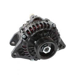 Aeroflow High Output Alternator Black For Mitsubishi 4G63 150A