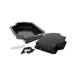 Aeroflow TH400 3" Deep Fabricated Transmission Pan Black