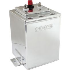 Aeroflow Single 40mm Pump Surge Tank Polished