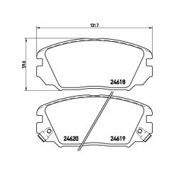 Brembo Ceramic Brake Pads