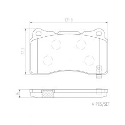 Brembo Ceramic Brake Pads