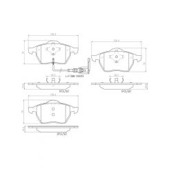 Brembo Ceramic Brake Pads