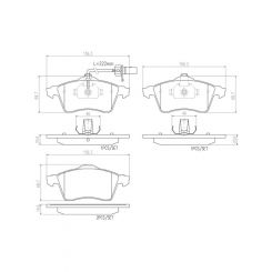 Brembo Ceramic Brake Pads