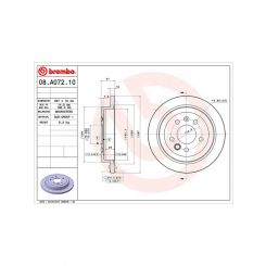 Brembo Disc Brake Rotor (Single) 287mm