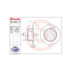 Brembo Disc Brake Rotor (Single) 279mm