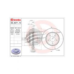 Brembo Disc Brake Rotor (Single) 287mm