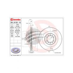 Brembo Disc Brake Rotor (Single) 314mm