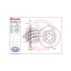 Brembo Disc Brake Rotor (Single) 303mm