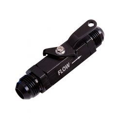 Aeroflow Shut Off Valve -8AN Black