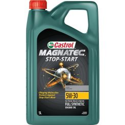 Castrol Magnatec 5W-30 Stop Start Full Synthetic Engine Oil 5L