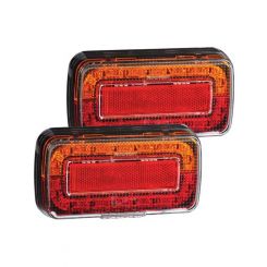 Narva Model 37 12V LED Slimline Rear Stop/Tail Indicator Lamps 12V