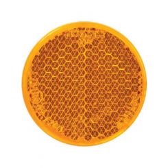 Narva Amber Retro Reflector With Self Adhesive