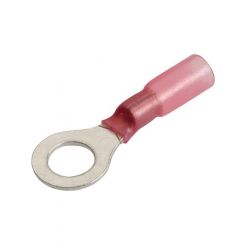 Narva Adhesive Lined Ring Terminal Red 1/4" DiaMetres 2.5 - 3mm
