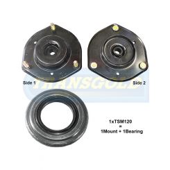 Transgold Front Strut Mount w/Bearing