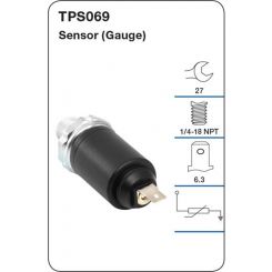 Tridon Oil Pressure Sensor Gauge