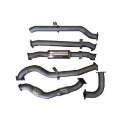 Hulk 4x4 Stainless Steel Exhaust Kit For Landcruiser 79 Ser Non-DPF